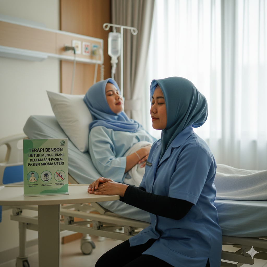 Implementation of Benson Therapy as a Non-Pharmacological Effort to Reduce Anxiety in Uterine Myoma Patients Undergoing Myomectomy at the Central Surgery Unit of Labuang Baji Regional Hospital, Makassar