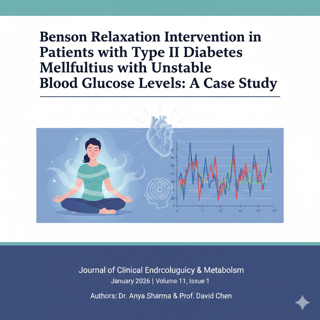 Benson Relaxation Intervention in Patients with Type II Diabetes Mellitus with Unstable Blood Glucose Levels: A Case Study