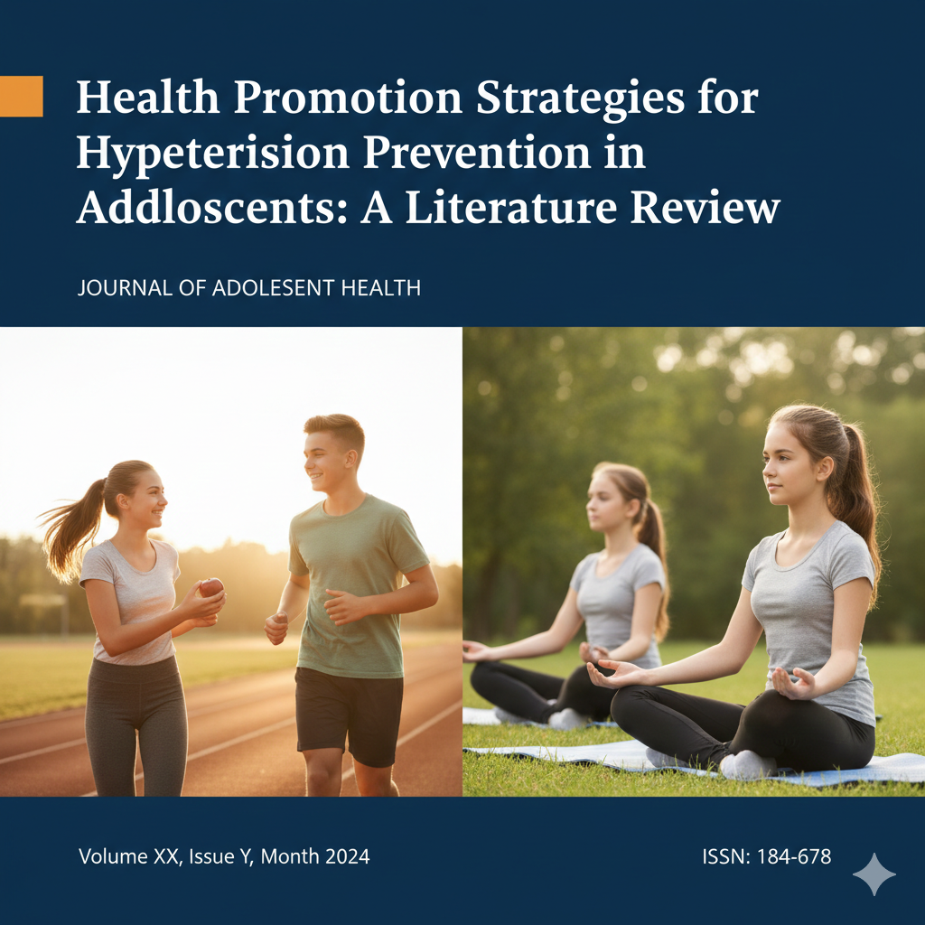 Health Promotion Strategies for Hypertension Prevention in Adolescents: A Literature Review